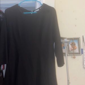 Black long sleeve dress